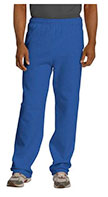 Jerzees sweatpant open botton pocket