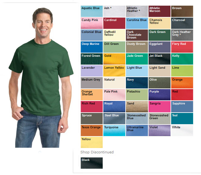Port and Co t-shirt