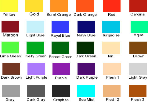 Ink Colors